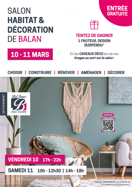 Salon de l'habitat et décoration de Balan le 10 & 11 Mars 2023
